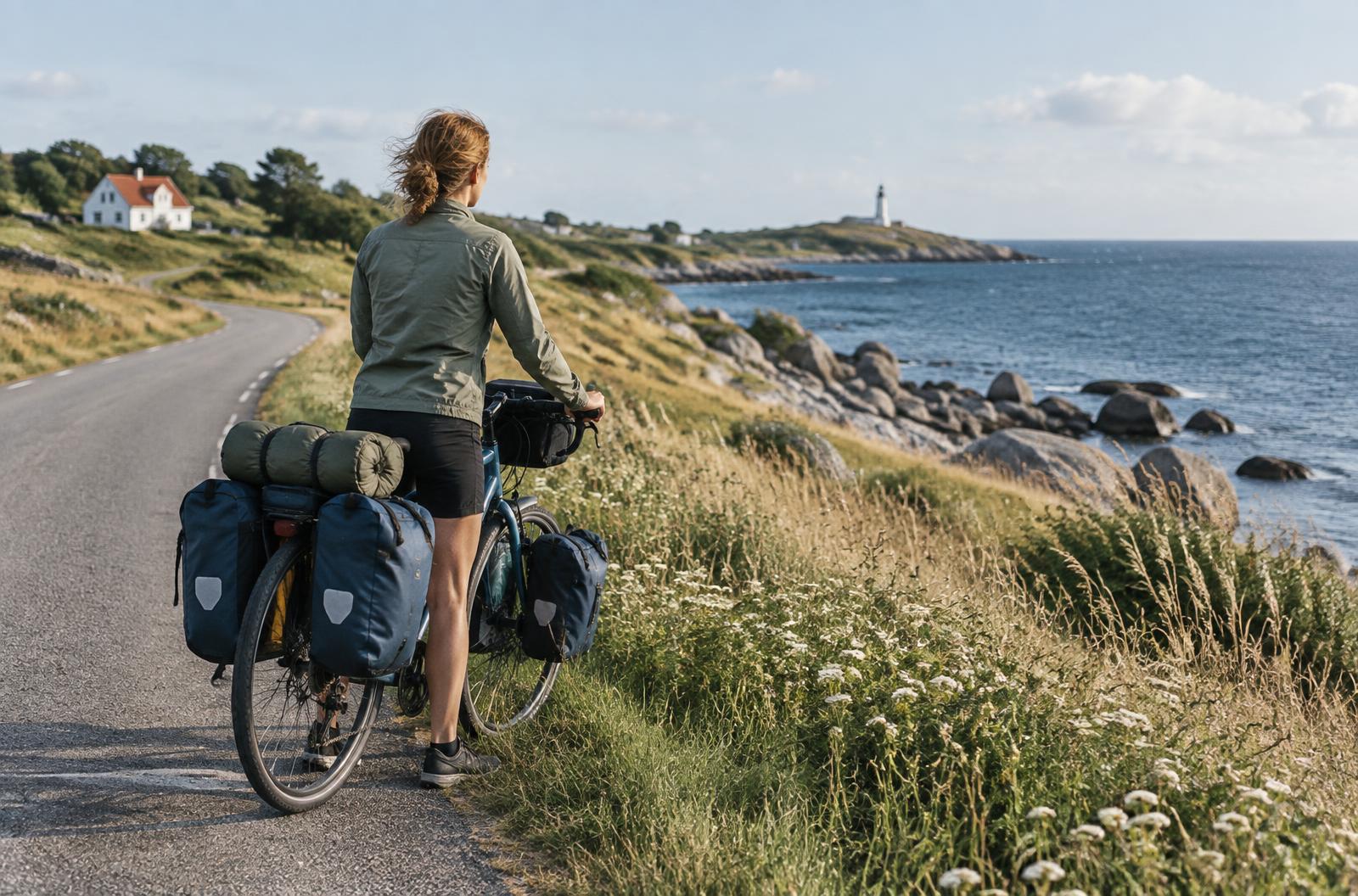 Route côtière à vélo
